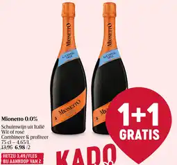 Delhaize Mionetto 0.0% aanbieding