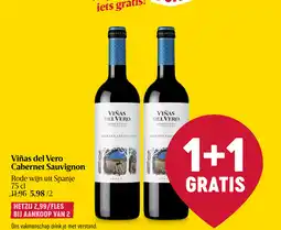Delhaize Viñas del Vero Cabernet Sauvignon aanbieding