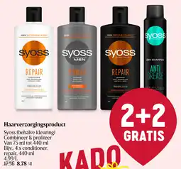 Delhaize Haarverzorgingsproduct Syoss aanbieding