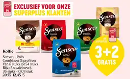 Delhaize Koffie Senseo Pads aanbieding