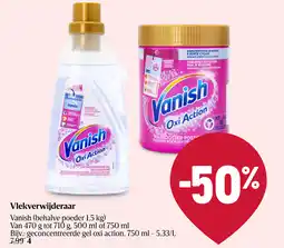 Delhaize Vlekverwijderaar Vanish aanbieding