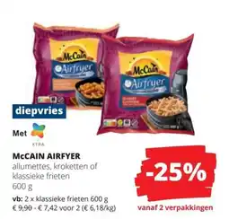 Spar Georgia Airfryer diepvries aanbieding