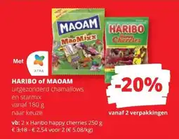Spar Haribo of Maoam aanbieding