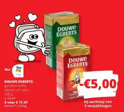 Spar Douwe egberts aanbieding