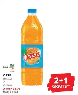 Spar Oasis tropical aanbieding