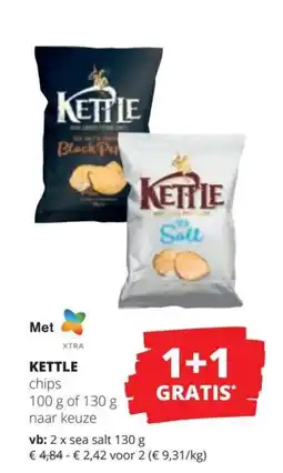 Spar Kettle chips aanbieding