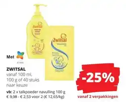 Spar Zwitsal aanbieding