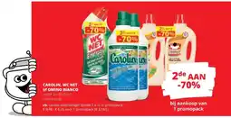 Spar Carolin, wc net of omino bianco aanbieding