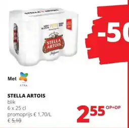 Spar Stella artois aanbieding