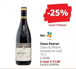 Spar Claus Peyron aanbieding