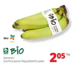 Spar Boni Bio bananen aanbieding