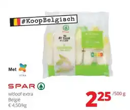 Spar Spar witloof extra belgië aanbieding