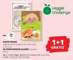 Spar Aoste Veggie aanbieding