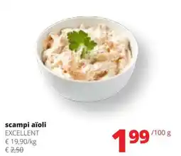 Spar Scampi aoli aanbieding