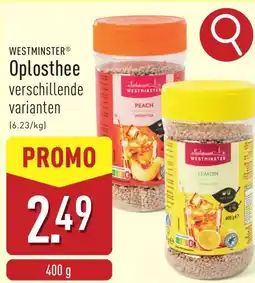 ALDI Westminster Oplosthee aanbieding