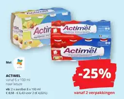 Spar Actimel aanbieding