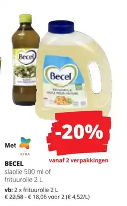 Spar Becel aanbieding