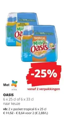 Spar Oasis aanbieding