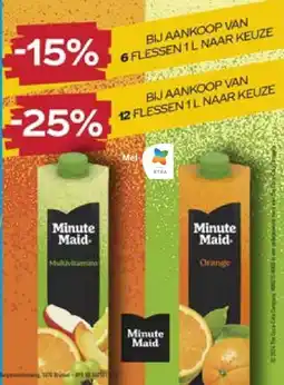 Spar Minute Maid aanbieding