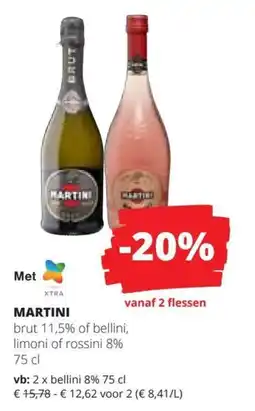 Spar Martini aanbieding
