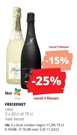 Spar Freixenet cava aanbieding