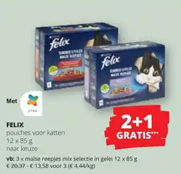 Spar Felix pouches voor katten aanbieding