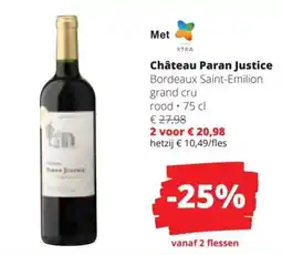 Spar Château Paran Justice aanbieding