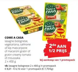 Spar Come a casa aanbieding