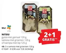 Spar Nitsiu aanbieding