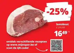 Spar Lamsbout aanbieding