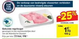 Carrefour Gekuiste rogvleugel aanbieding