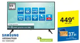 Carrefour Samsung LED TV UE55AU7020 aanbieding