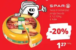 Spar Noord-Hollandse jonge Gouda aanbieding