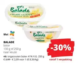 Spar Balde boter aanbieding