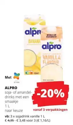 Spar Alpro aanbieding