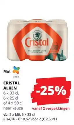 Spar Cristal Alken aanbieding