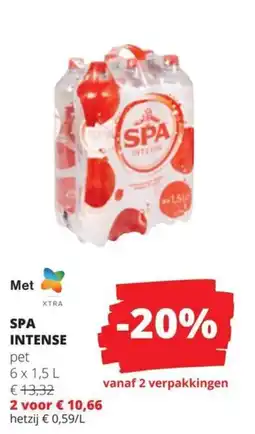 Spar Spa Intense aanbieding