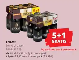 Spar Ename blond of tripel aanbieding