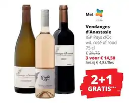 Spar Vendanges d'Anastasie aanbieding
