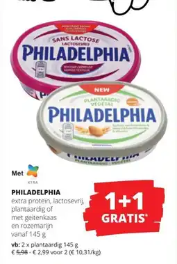 Spar Philadelphia aanbieding