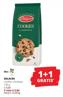 Spar Delacre cookies classique aanbieding
