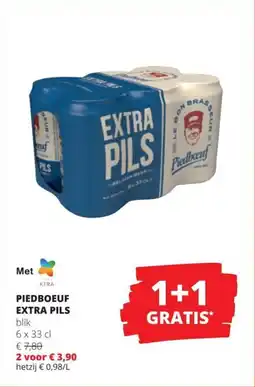 Spar Piedboeuf extra pils aanbieding