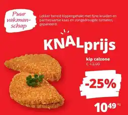 Spar Kip calzone aanbieding