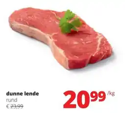 Spar Dunne lende rund aanbieding