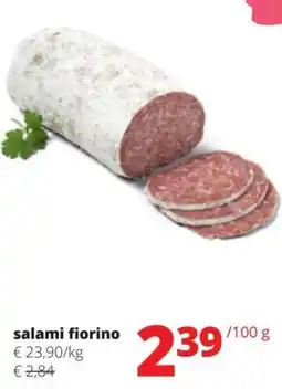 Spar Salami fiorino aanbieding