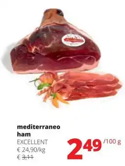 Spar Mediterraneo ham excellent aanbieding