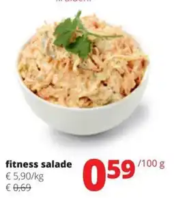 Spar Fitness salade aanbieding