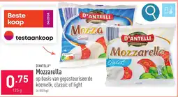 ALDI D'antelli Mozzarella aanbieding