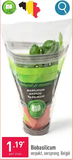 ALDI Biobasilicum aanbieding