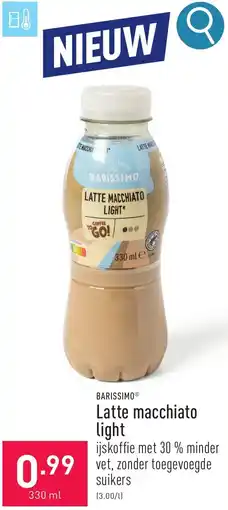 ALDI Barissimo Latte macchiato light aanbieding